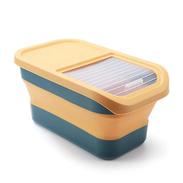 13/33LB Collapsible Cat & Dog Food Storage Container