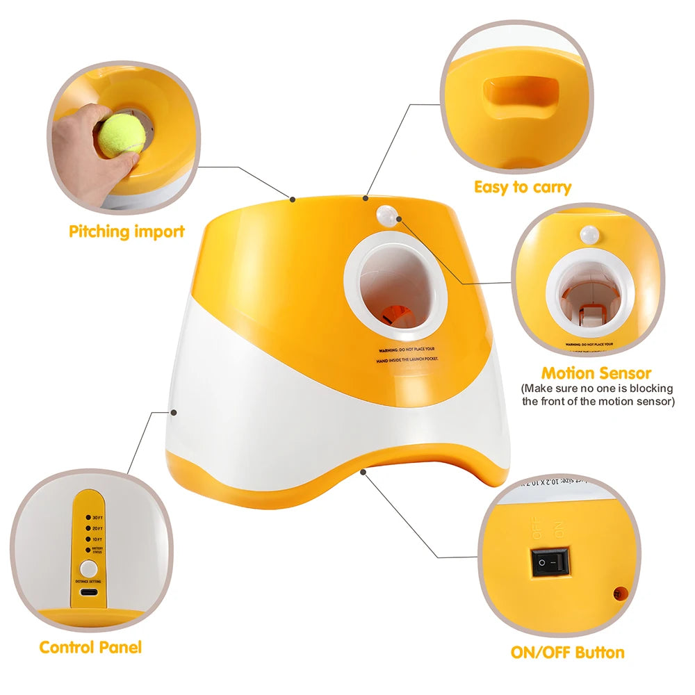 Automatic Tennis Ball Throwing Machine