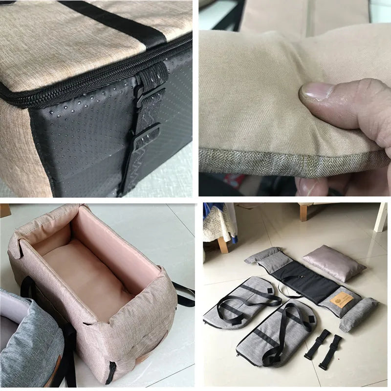 Small Dog Safety Carry / Car Console Bag