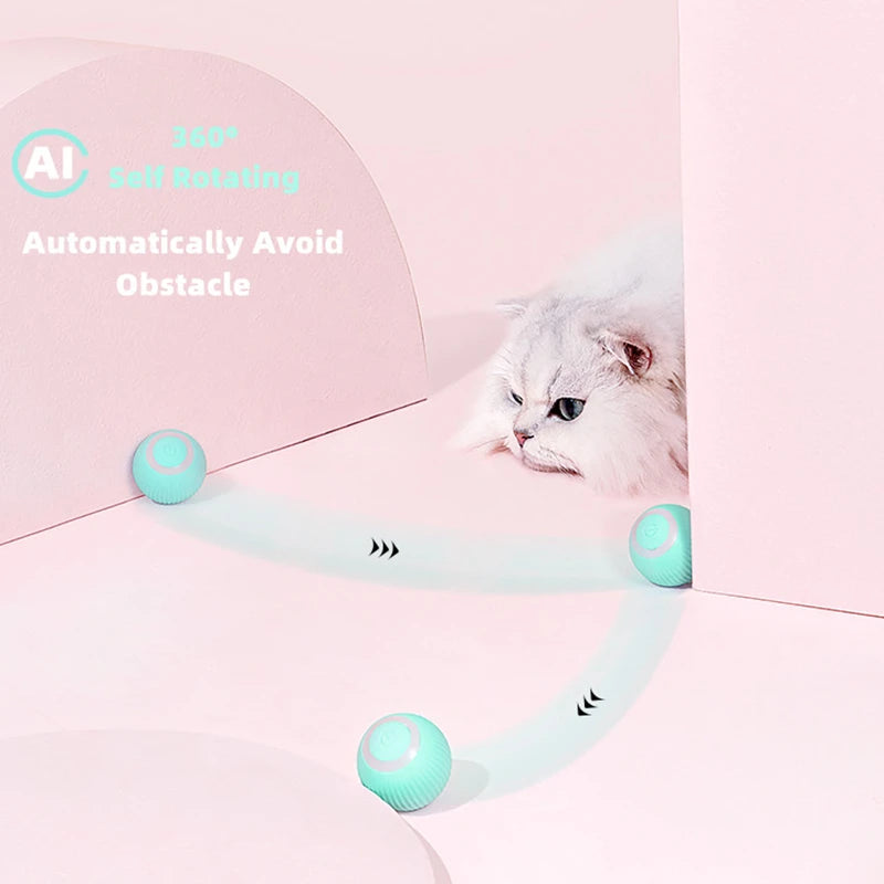 Electric Interactive Cat Ball Toy