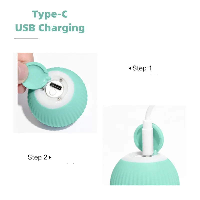 Electric Interactive Cat Ball Toy