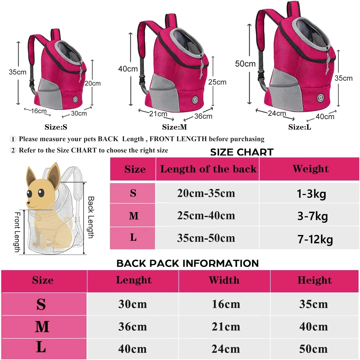 Feature Packed Pet Dog Carrier Bag