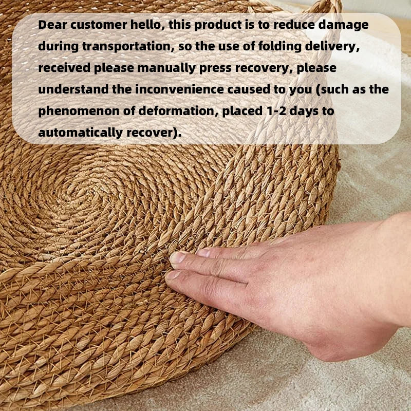 Cat Ears Woven Rope Cat Bed