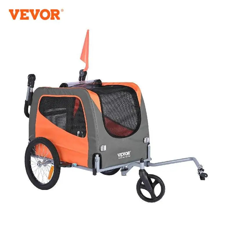 Folding-Frame Dog Bike Trailer / Stroller