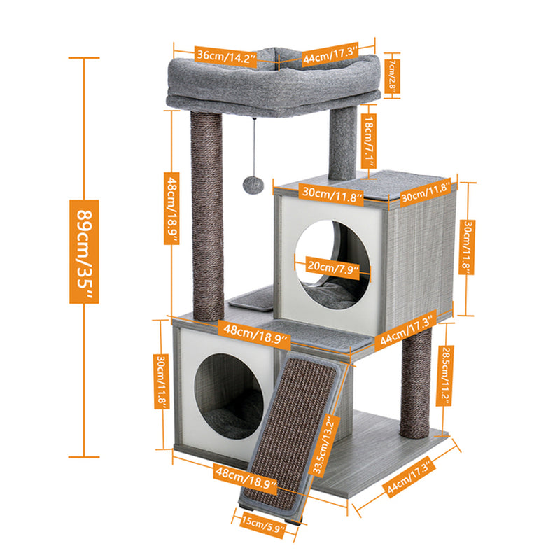 Domestic Delivery Cat Tree Luxury Cat Tower