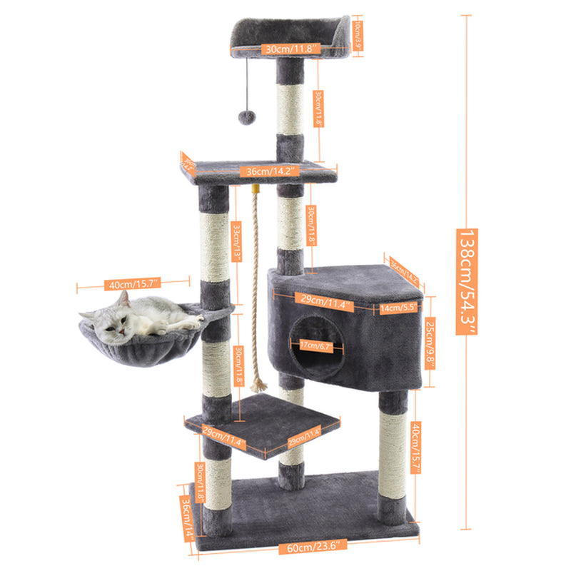 Domestic Delivery Cat Tree Luxury Cat Tower