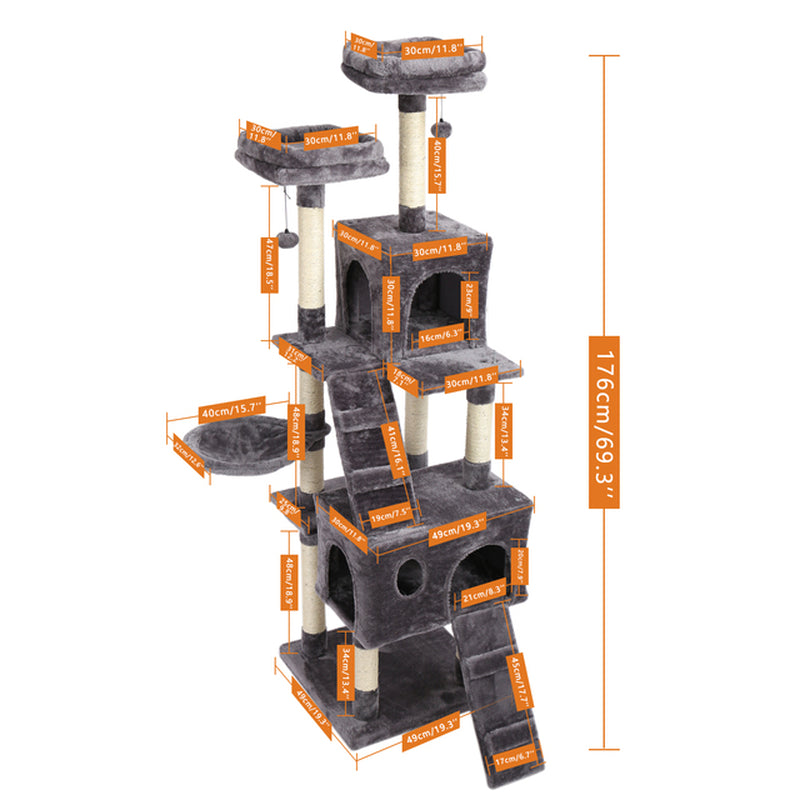 Domestic Delivery Cat Tree Luxury Cat Tower