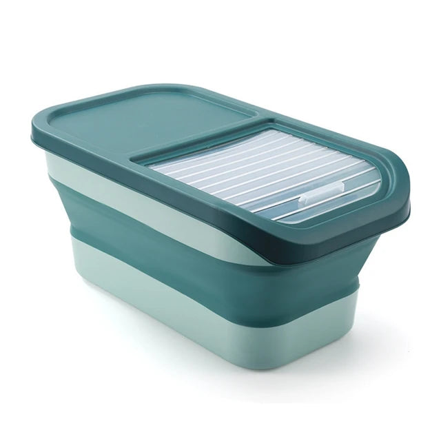 13/33LB Collapsible Cat & Dog Food Storage Container 