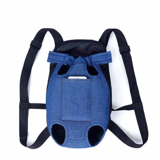 Breathable Mesh Pet Dog Backpack / Carrier Bag