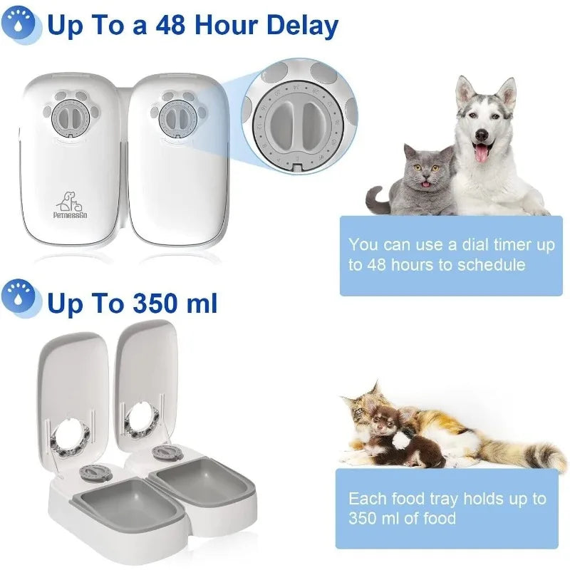 Automatic Feeder for Cats and Dogs with Timer