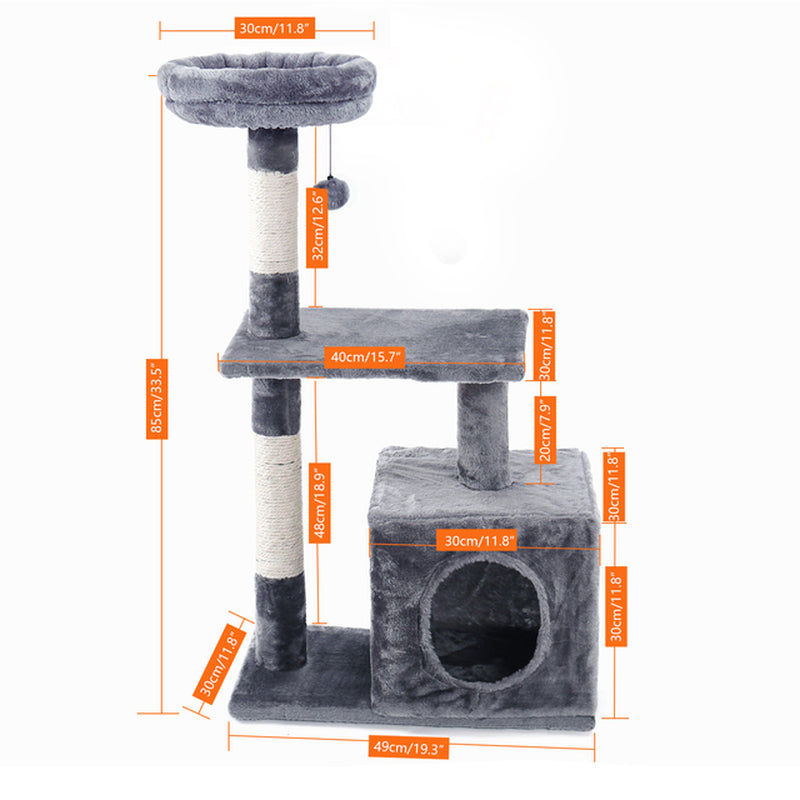 Domestic Delivery Cat Tree Luxury Cat Tower 