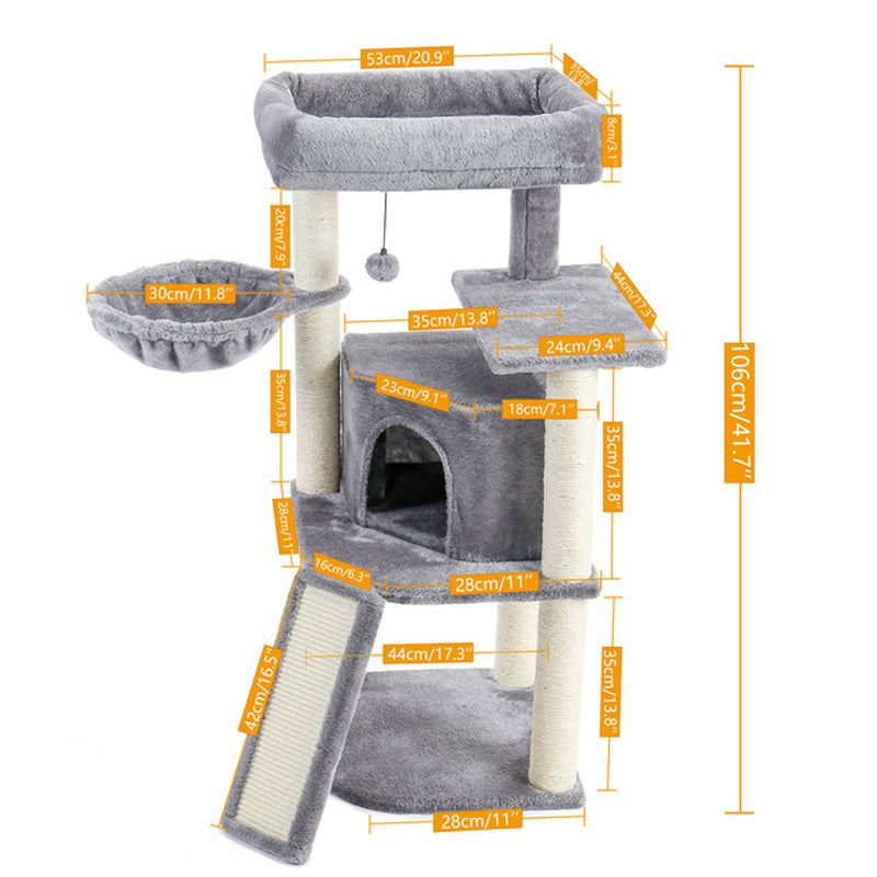 Domestic Delivery Cat Tree Luxury Cat Tower 