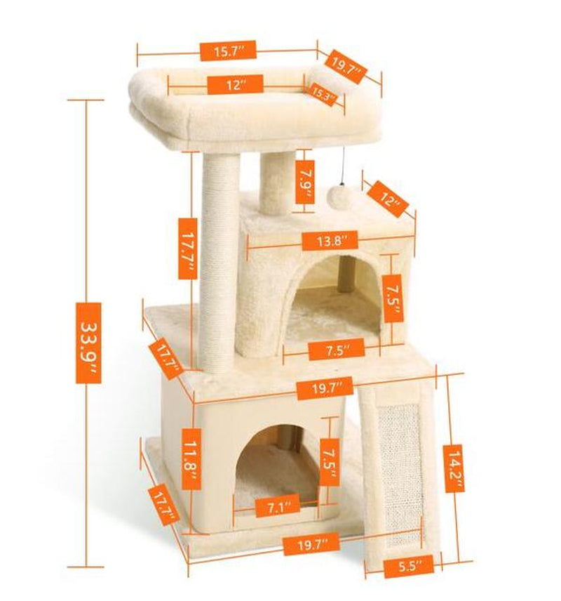 Domestic Delivery Cat Tree Luxury Cat Tower 